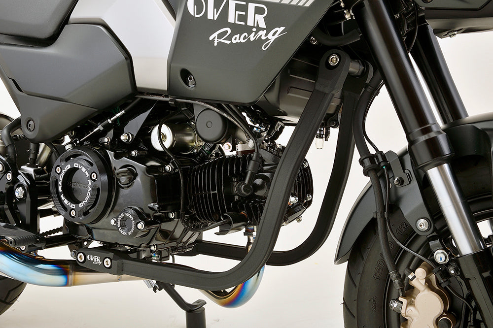 OVER Racing Down Tube Black GROM(21-) - image 1
