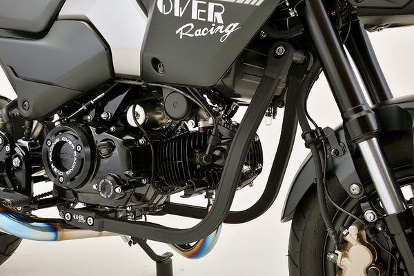 OVER Racing Down Tube Black GROM(21-) - image 1