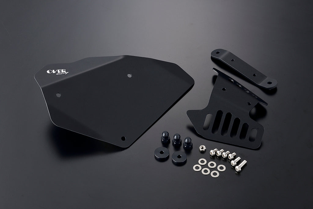 OVER Racing Side Cover Type2 L Black Monkey125(18-20)(21-23)(24-) - image 1