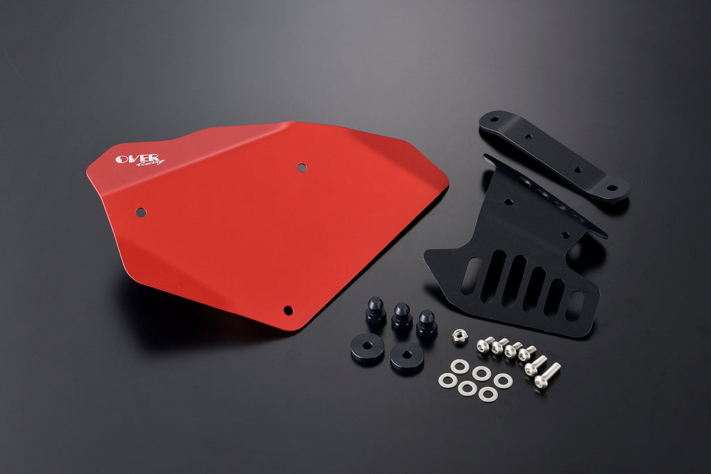 OVER Racing Side Cover Type2 L Red Monkey125(18-20)(21-23)(24-) - image 1
