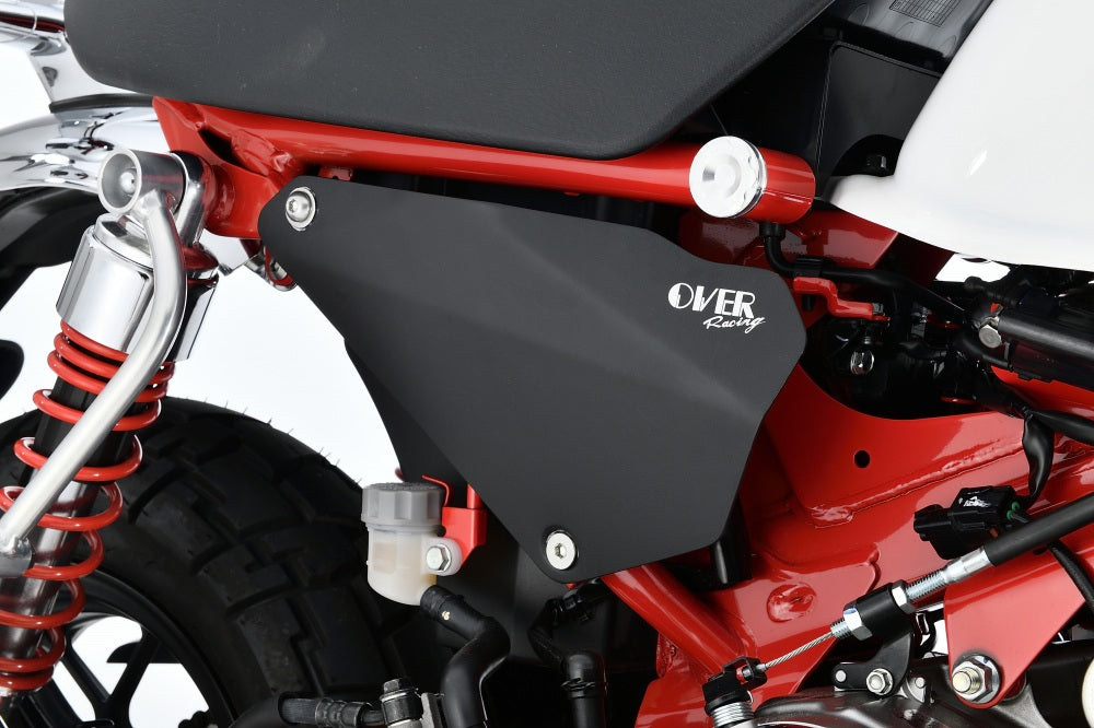 OVER Racing Side Cover Type2 R Black Monkey125(18-20(21-23)(24-) - image 1