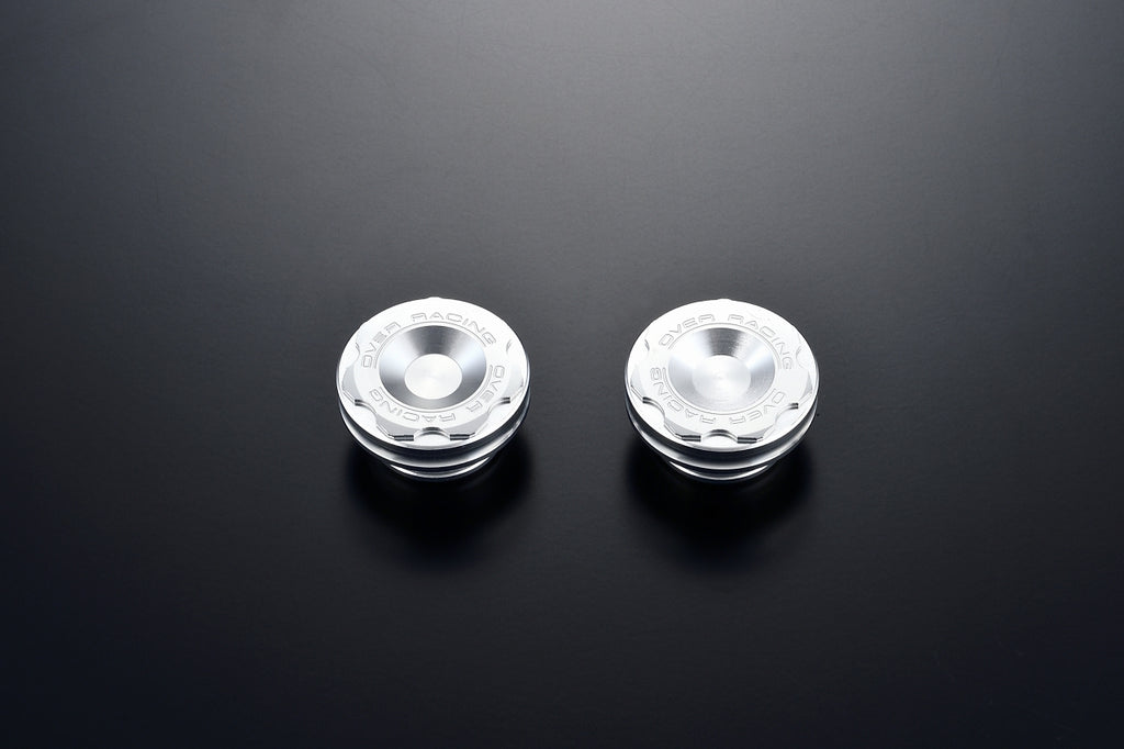 OVER Racing Seat Mount Hole Plugs Silver Monkey125(18-20)(21-23)(24-) - image 1