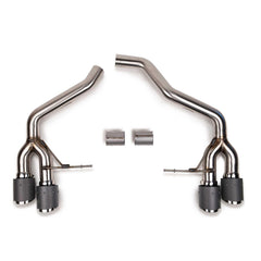 FABSPEED Porsche Macan S / GTS 2.9L V6 Rear Slip-On Sport Exhaust (2019+)