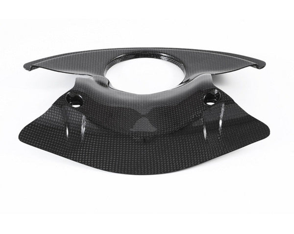 MOTOCORSE Headlight fairing mudlfap Trama del carbonio e finitura superficiale - 2