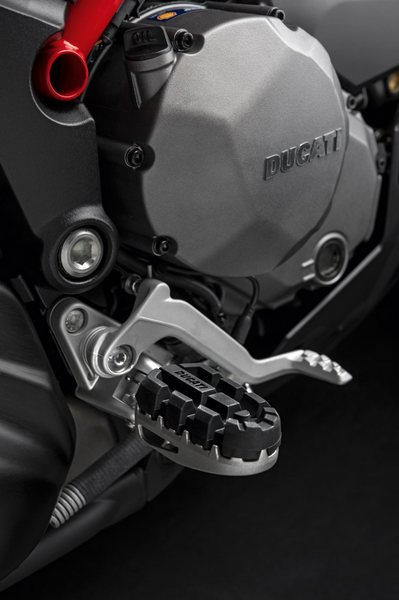 SCRAMBLER DUCATI MULTISTRADA V2 Steel footpegs