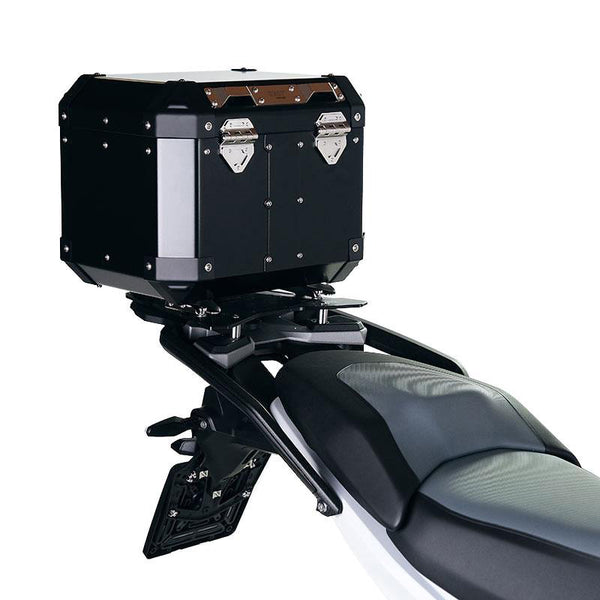 Unit Garage AL14_BL Atlas Black top case plate for original BMW R1300GS ADV luggage rack