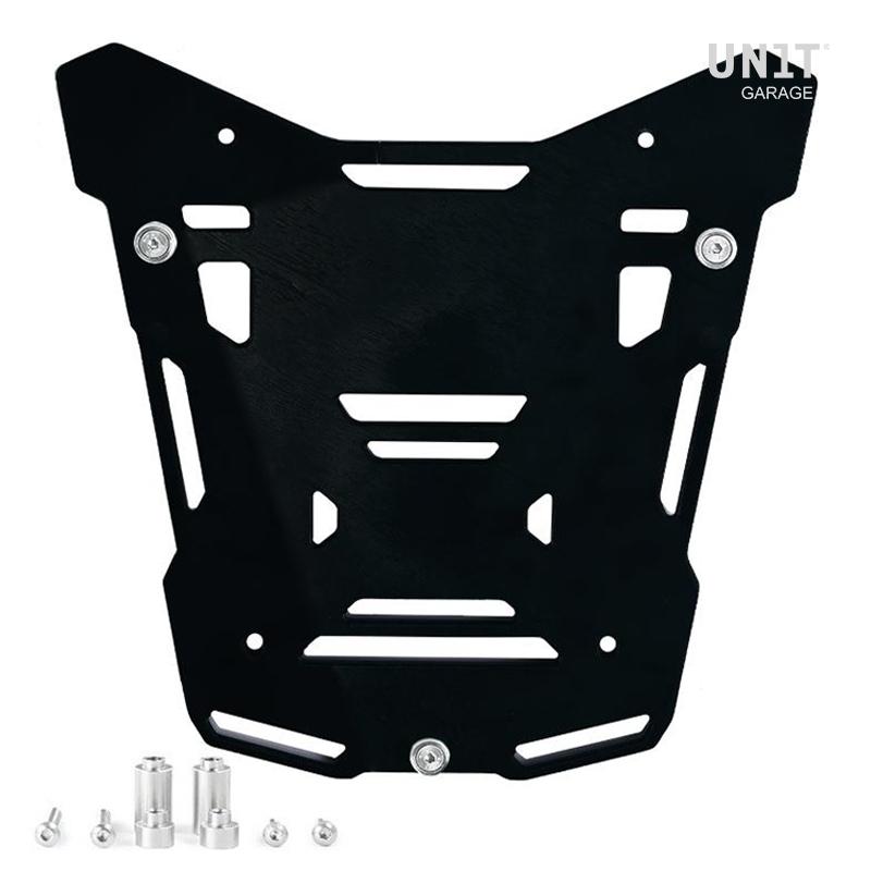 Unit Garage AL14_BL Atlas Black top case plate for original BMW R1300GS ADV luggage rack