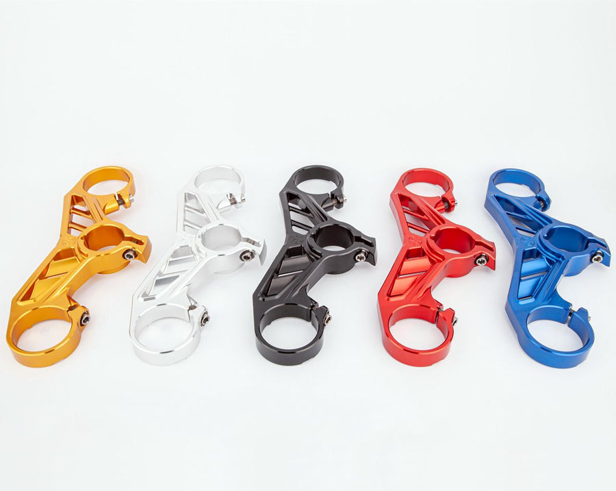MOTOCORSE Billet Aluminium steering top triple yoke Panigale V4 OEM 53mm. front forks Colore