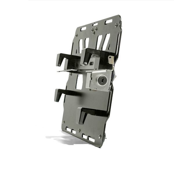 Unit Garage AL25_DX Right Aluminium plate for BMW R1300GS ADV pannier mounts