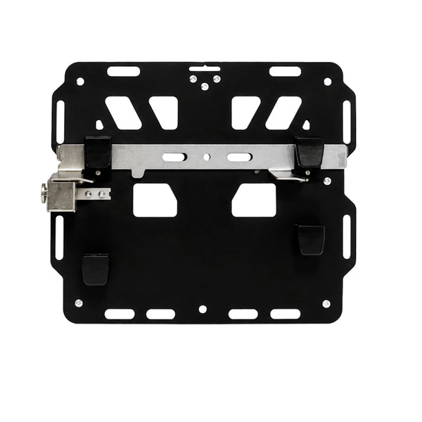 Unit Garage AL25_SX Left Aluminium plate for BMW R1300GS ADV pannier mounts