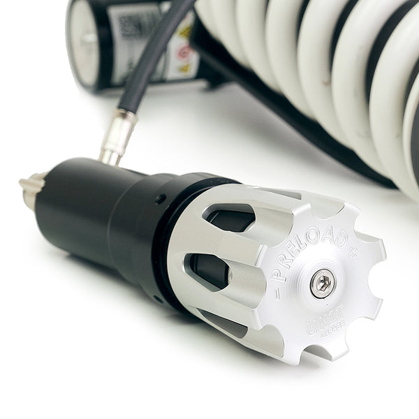 Unit Garage 4328_SI Silver knob shock absorber preload original BMW R12 NineT - R12 - R12 G/S