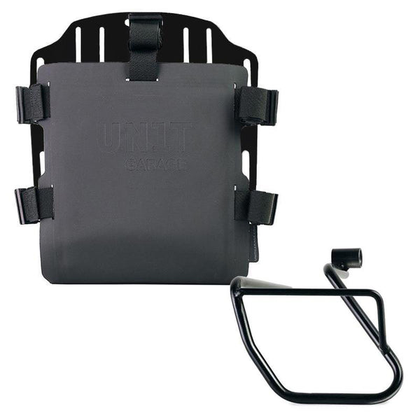 Unit Garage UG007+U000+3700SX_ Aluminum bag holder with adjustable front in Hypalon and Quick Release System + subframe