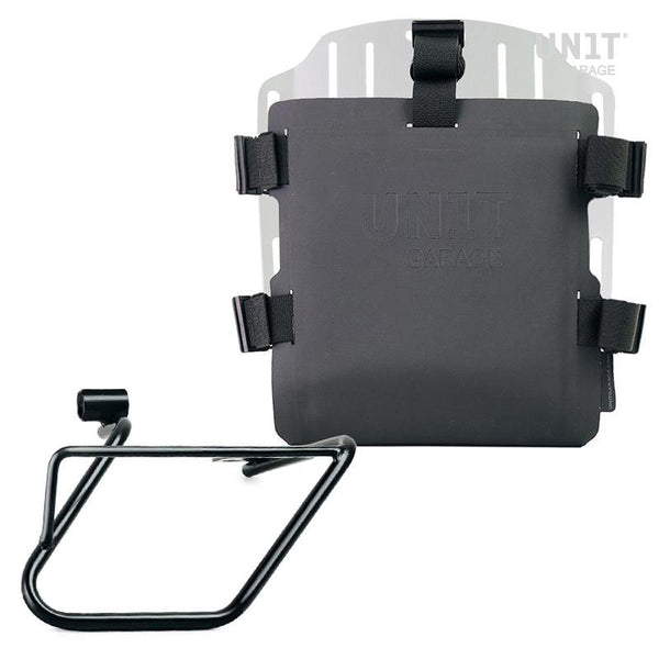 Unit Garage UG007+U000+3700DX_ Aluminum bag holder with adjustable front in Hypalon and Quick Release System + subframe