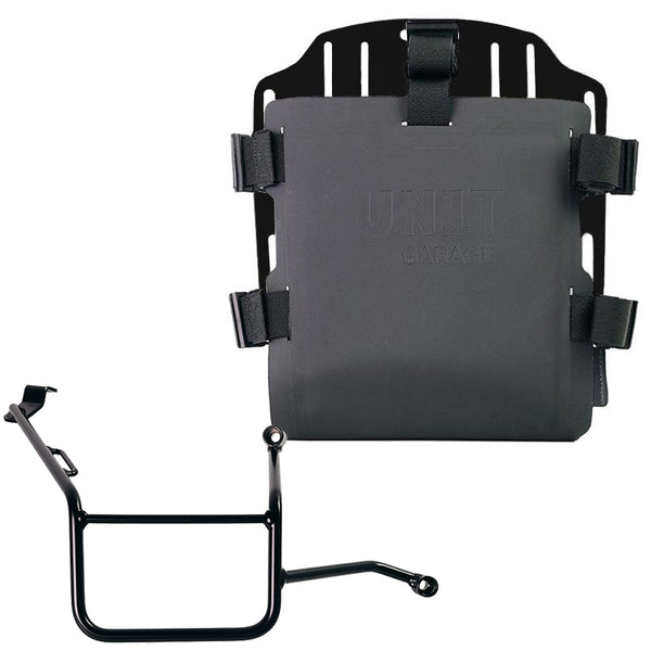 Unit Garage UG007+U000+4501DX Carrying system in aluminum with adjustable Hypalon front and Quick Release System + Right Subframe BMW F900GS