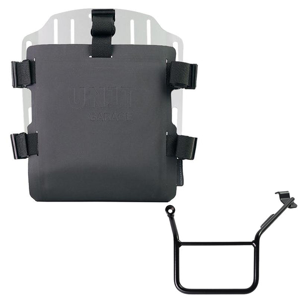 Unit Garage UG007+U000+4501SX Carrying system in aluminum with adjustable Hypalon front and Quick Release System + Left Subframe BMW F900GS