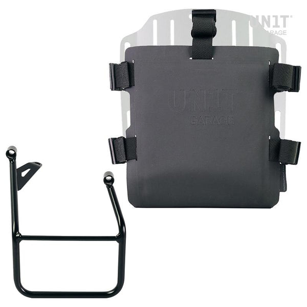 Unit Garage UG007+U000_+4001DX Carrying system in aluminum with adjustable Hypalon front and Quick Release System + Right subframe BMW R1300GS
