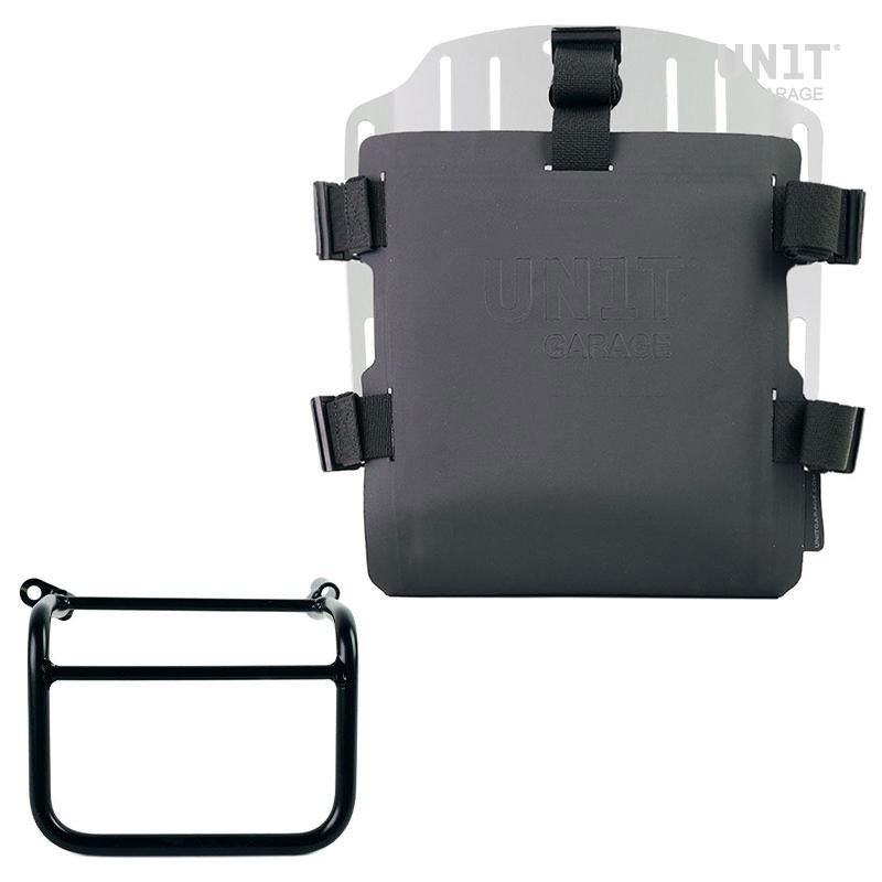 Unit Garage UG007+U000_+1019DX Carrying system in aluminum with adjustable Hypalon front and Quick Release System + Right Subframe Triumph Scrambler 1200 XC_XE (2019 until now)