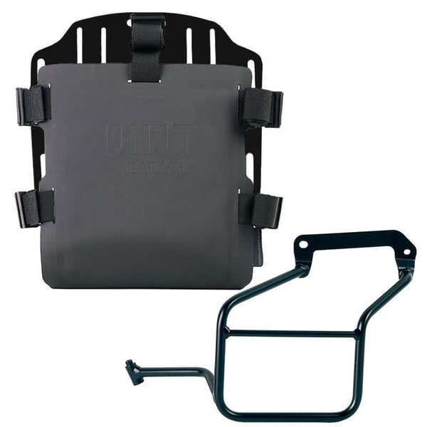 Unit Garage UG007+U000+3600SX_ Aluminum bag holder with adjustable front in Hypalon and Quick Release System + subframe