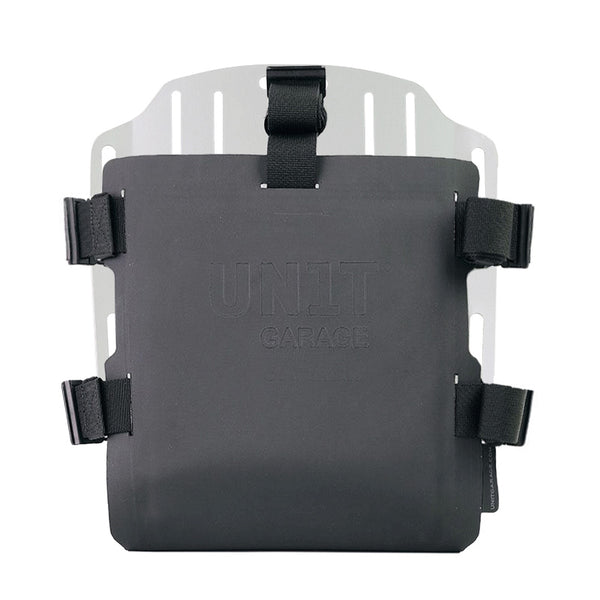 Unit Garage UG007+U000+1006_ Aluminum bag holder with adjustable front in Hypalon and Quick Release System + Universal subframe