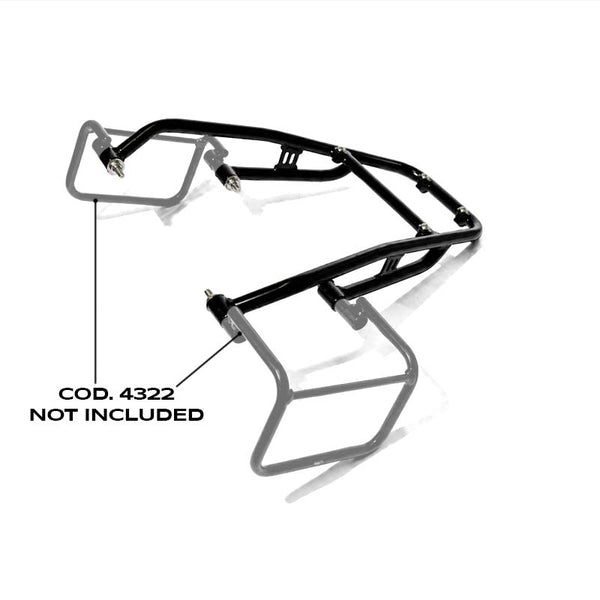 Unit Garage 4331 BMW R12 luggage rack with passenger grip