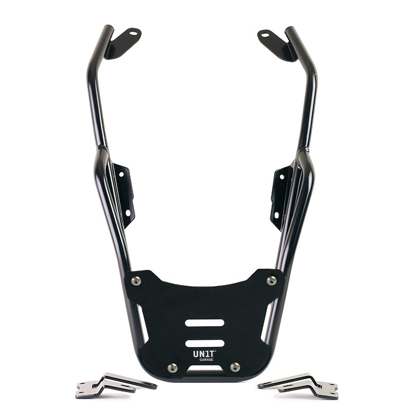 Unit Garage 4307_BL BMW R12 NineT luggage rack with passenger grip