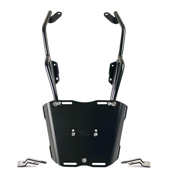 Unit Garage 4307_BL BMW R12 NineT luggage rack with passenger grip