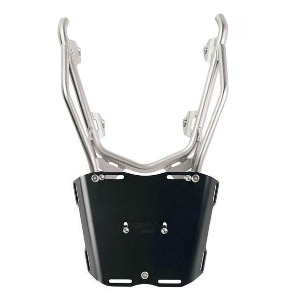 Unit Garage DPS-UGSET-4625 Atlas Aluminium Top Case 44L universal + Rear luggage rack with passenger grip BMW R1300GS (silver colour) 
