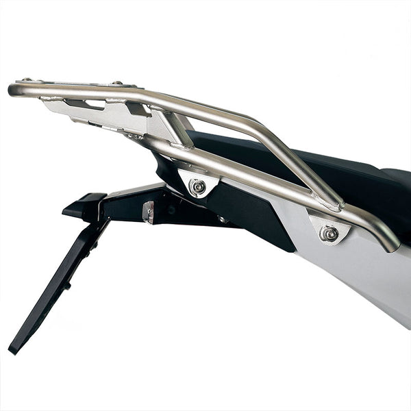 Unit Garage DPS-UGSET-4625 Atlas Aluminium Top Case 44L universal + Rear luggage rack with passenger grip BMW R1300GS (silver colour) 