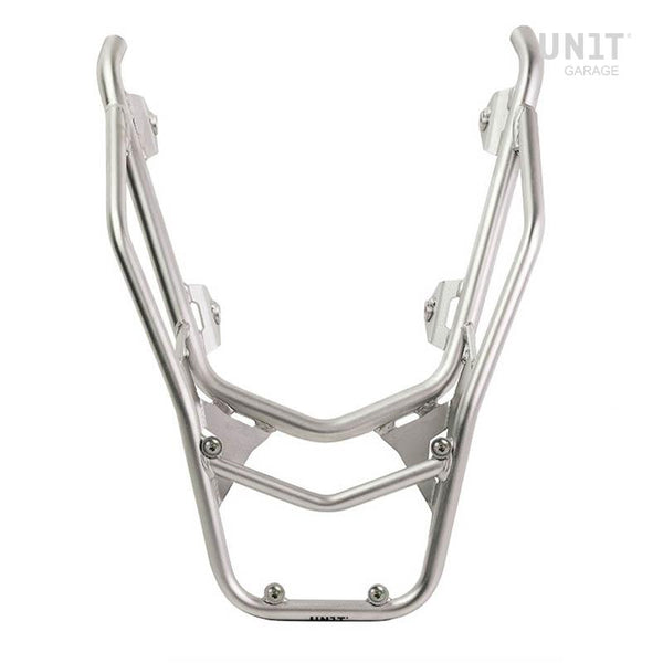 Unit Garage DPS-UGSET-4625 Atlas Aluminium Top Case 44L universal + Rear luggage rack with passenger grip BMW R1300GS (silver colour) 
