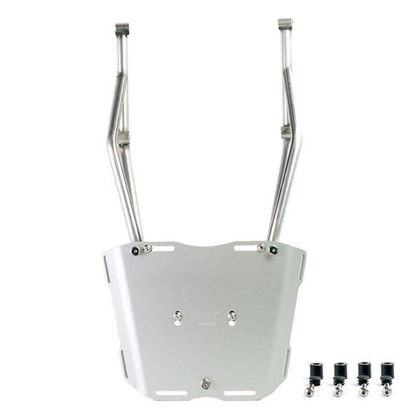 Unit Garage 3902_ Silver Rear luggage rack with passenger grip Ducati Desert X