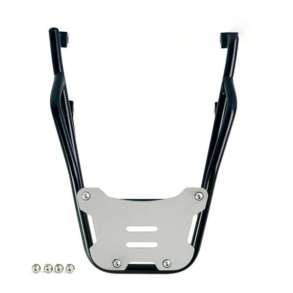 Unit Garage 4104_BL Rear luggage rack with passenger grip Honda CL (black colour) 