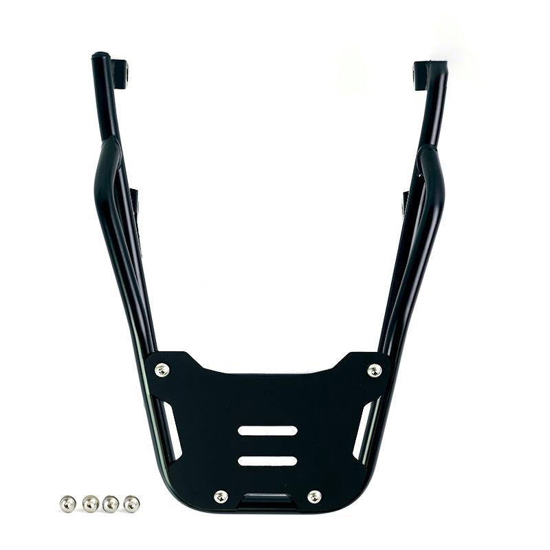 Unit Garage 4104_BL Rear luggage rack with passenger grip Honda CL (black colour) 