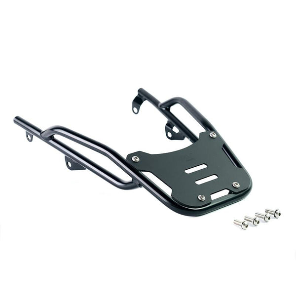 Unit Garage 4104_BL Rear luggage rack with passenger grip Honda CL (black colour) 