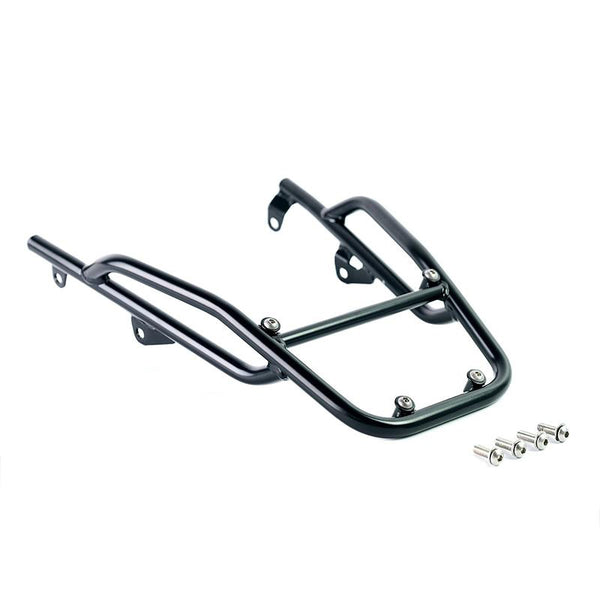 Unit Garage 4104_BL Rear luggage rack with passenger grip Honda CL (black colour) 