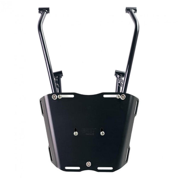 Unit Garage DPS-UGSET-4637 Atlas Aluminium Top Case 44L universal + Rear luggage rack with passenger grip Royal Enfield Guerrilla 450