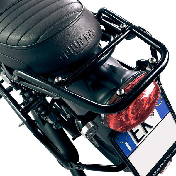 Unit Garage DPS-UGSET-4662 Atlas Aluminium Top Case 44L universal + Rear luggage rack with passenger grip Triumph Bonneville T120