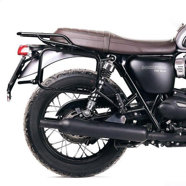 Unit Garage DPS-UGSET-4662 Atlas Aluminium Top Case 44L universal + Rear luggage rack with passenger grip Triumph Bonneville T120