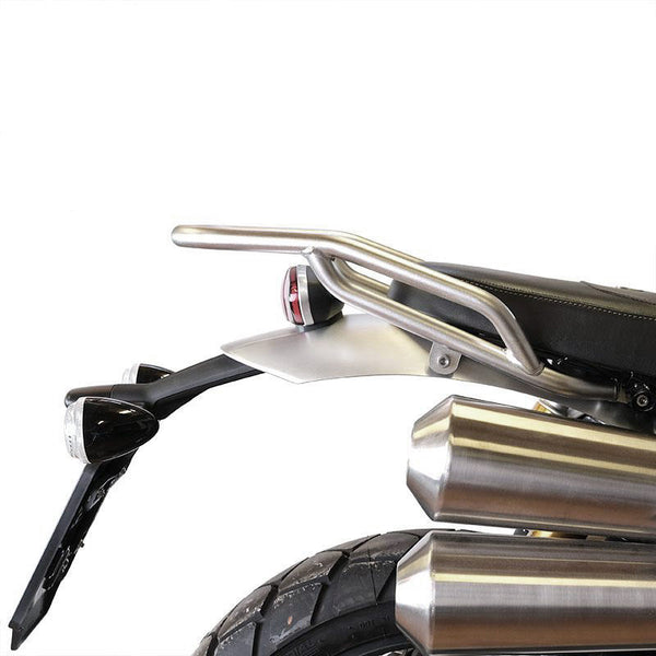 Unit Garage 3104A_SI Rear luggage rack with passenger grip Triumph Scrambler 1200 X & XE