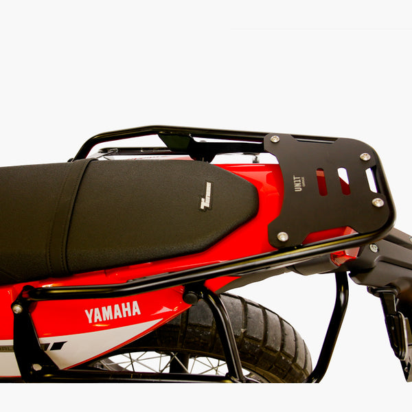 Unit Garage 3209_BL+ Rear luggage rack with passenger grip Yamaha Ténéré 700