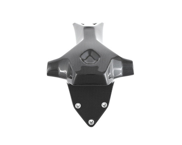 MOTOCORSE Number plate holder Trama del carbonio e finitura superficiale - 2