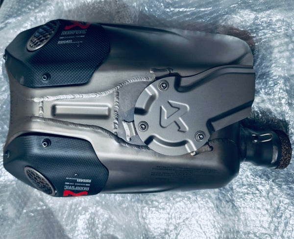 Pre-owned Ducati Performance Akrapovic silencer actual item overview