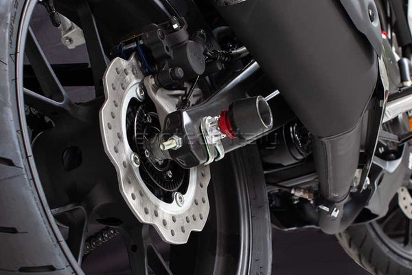 Evotech RC Honda CB300R '18-'22 Rear Axle Fork Protector with Paddock-Stand Compatibility