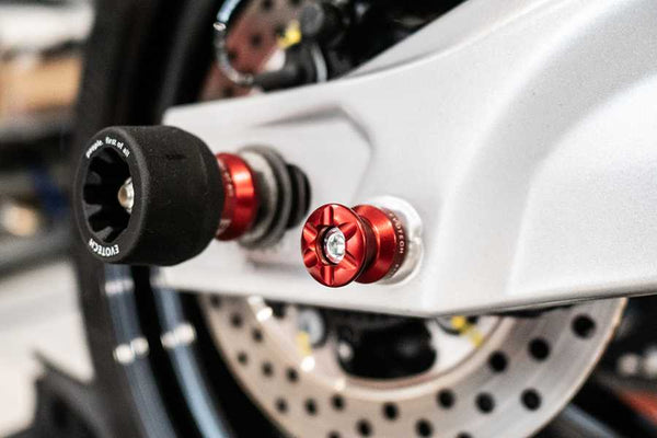Evotech RC Aprilia RS 457 / Tuono 457 Rear Axle Fork Protector