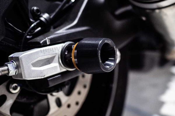 Evotech RC CFMOTO 700CL-X Sport Rear Axle Fork Protector