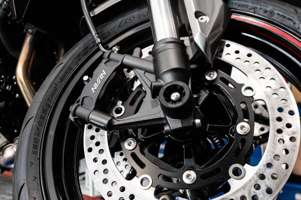 Evotech RC Kawasaki Z900 2025-2026 Front Axle Fork Protector