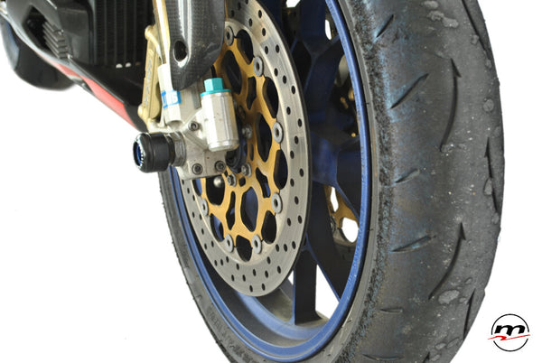 Melotti Racing Front Axle Slider Kit for Aprilia RSV1000 / Tuono (2004-2009)
