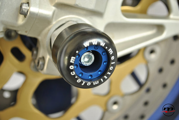 Melotti Racing Front Axle Slider Kit for Aprilia RSV1000 / Tuono (2004-2009)