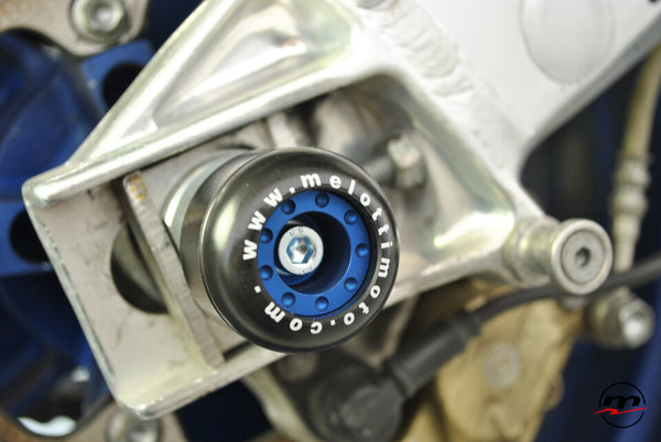 Melotti Racing Rear Axle Slider Kit for Aprilia RSV1000 / Tuono (2004-2009)