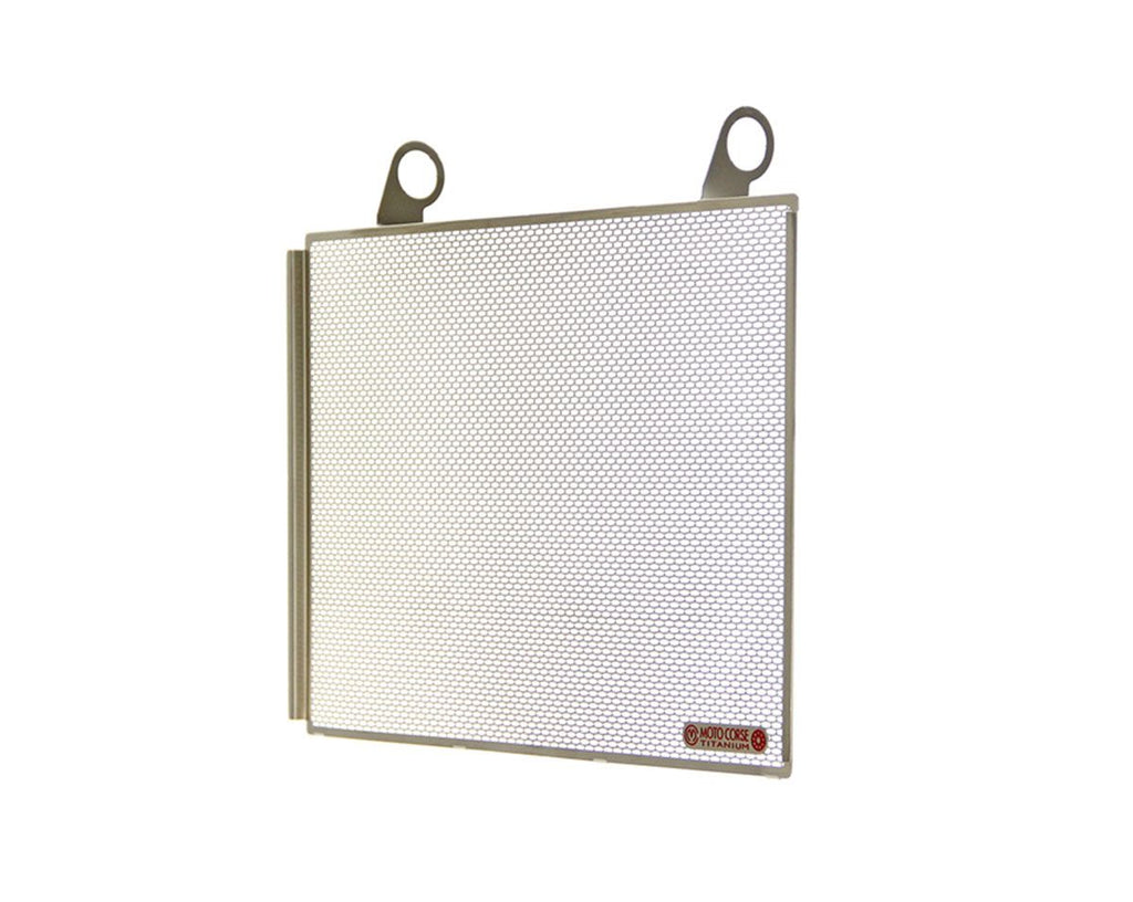 MOTOCORSE Titanium water radiator protection screen - Ducati Mutistrada 1260