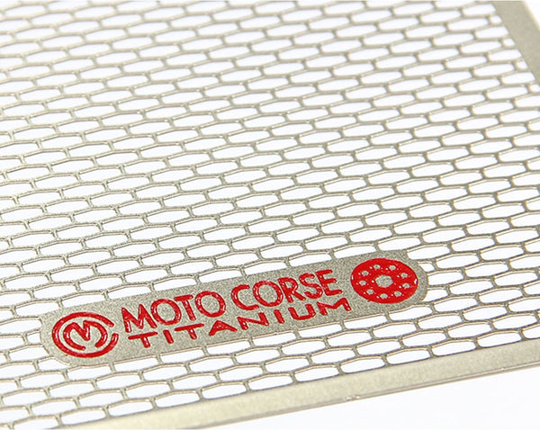 MOTOCORSE Titanium water radiator protection screen - Ducati XDiavel (2016-2020)